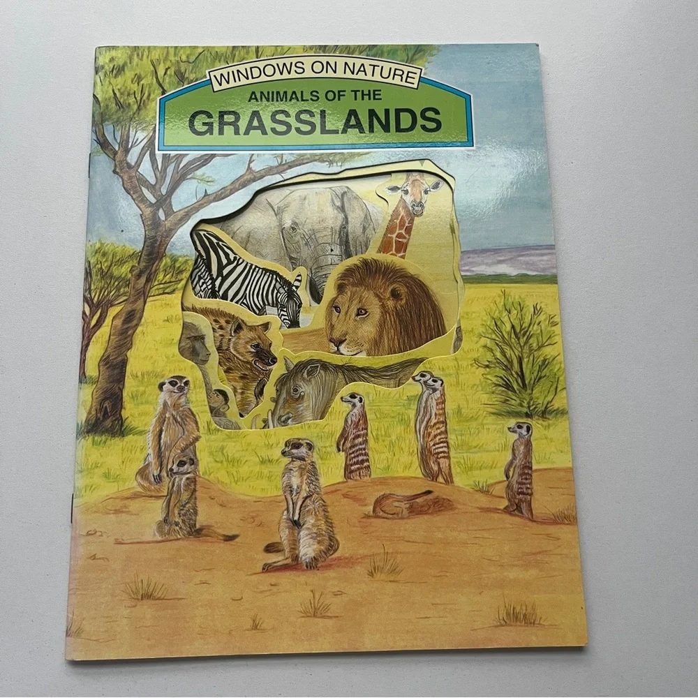Vintage Windows on Nature Animal Books Set of 3
